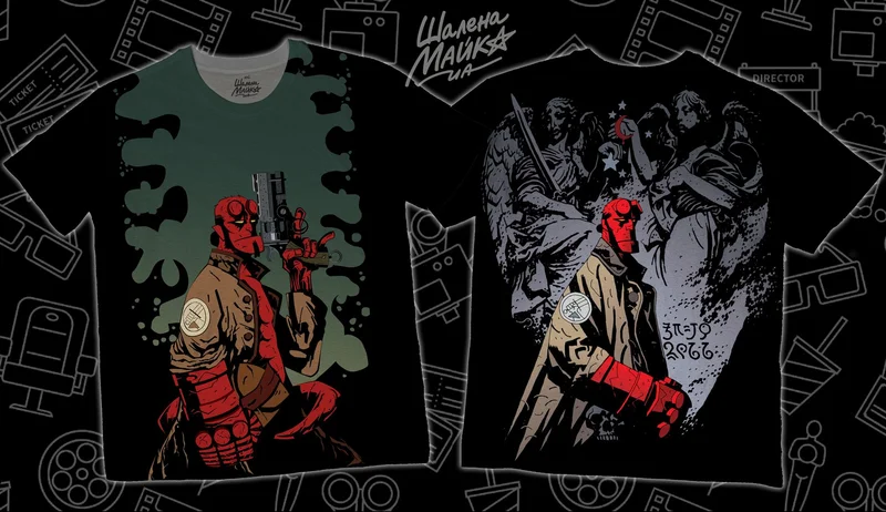 сублимационные футолки: hellboy (3)